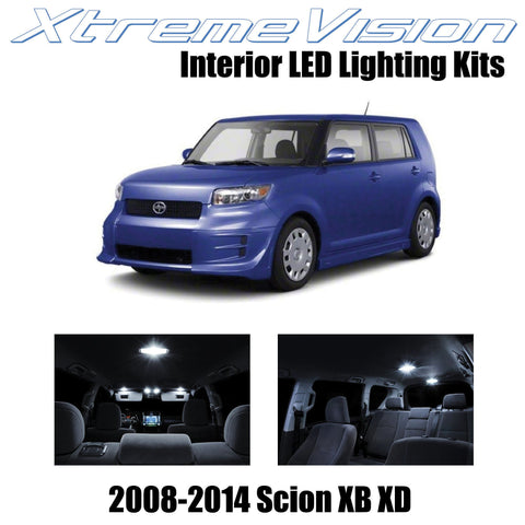XtremeVision Interior LED for Scion XB XD 2008-2014 (12 Pieces) Pure White Inter