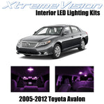 XtremeVision Interior LED for Toyota Avalon 2005-2012 (16 Pieces) Pink Interior