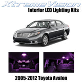 XtremeVision Interior LED for Toyota Avalon 2005-2012 (16 Pieces) Pink Interior