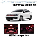 XtremeVision LED for Volkswagen Jetta 2015+ (9 Pieces) Red Premium Interior LED Kit Package + Installation Tool