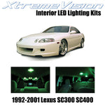 XtremeVision Interior LED for Lexus SC300 SC400 1992-2001 (5 Pieces) Cool White