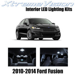 XtremeVision Interior LED for Ford Fusion 2010-2014 (5 Pieces) Pure White Interi