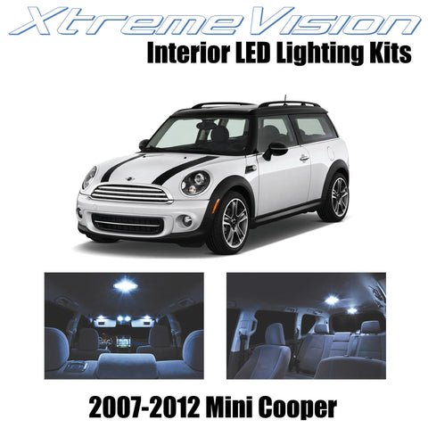 XtremeVision Interior LED for Mini Cooper 2007-2012 (10 Pieces) Cool White Inter