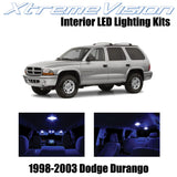 XtremeVision Interior LED for Dodge Durango 1998-2003 (6 Pieces) Blue Interior L