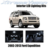 XtremeVision Interior LED for Ford Expedition 2003-2013 (14 Pieces) Pure White I