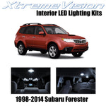 XtremeVision Interior LED for Subaru Forester 1998-2014 (6 Pieces) Pure White In