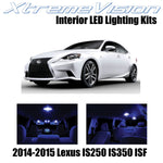 XtremeVision Interior LED for Lexus IS250 IS350 ISF 2014-2015 (11 Pieces) Blue I