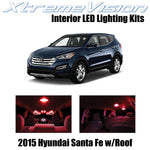 XtremeVision Interior LED for Hyundai Sonata 2011-2014 (8 Pieces) Red Interior L