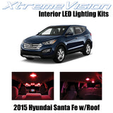XtremeVision Interior LED for Hyundai Sonata 2011-2014 (8 Pieces) Red Interior L