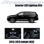XtremeVision Interior LED for Infiniti JX35 2013-2015 (11 Pieces) Pure White Int