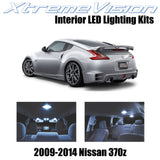 XtremeVision Interior LED for Nissan 370Z 2009-2014 (8 Pieces) Cool White Interi