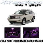 XtremeVision Interior LED for Lexus RX330 RX350 RX400h 2004-2009 (6 Pieces) Pink