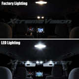 XtremeVision Interior LED for Mitsubishi Outlander 2005-2012 (4 Pieces) Pure Whi