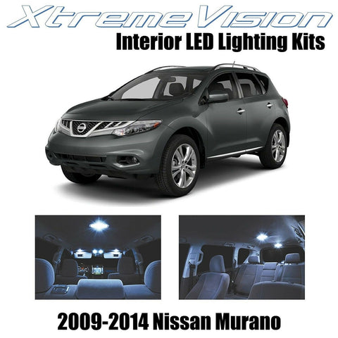 XtremeVision LED for Nissan Murano 2009-2014 (10 Pieces) Cool White Premium Inte