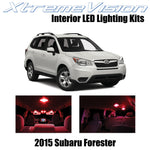 XtremeVision Interior LED for Subaru Forester 2015+ (8 Pieces) Red Interior LED