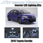XtremeVision LED for Toyota Corolla 2015+ (6 Pieces) Cool White Premium Interior LED Kit Package + Installation Tool