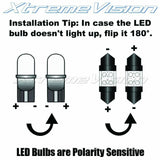 XtremeVision LED for Ford Mustang 2005-2009 (4 Pieces) Cool White Premium Interi