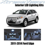 XtremeVision LED for Ford Edge 2011-2014 (10 Pieces) Cool White Premium Interior LED Kit Package + Installation Tool Tool