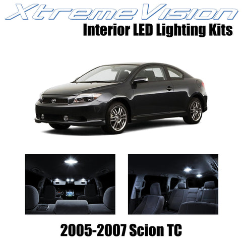 XtremeVision Interior LED for Scion TC 2005-2007 (10 Pieces) Pure White Interior