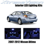 XtremeVision Interior LED for Nissan Altima Sedan 2007-2012 (10 Pieces) Blue Int