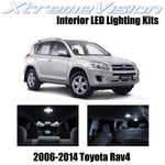 XtremeVision Interior LED for Toyota RAV4 2006-2014 (6 Pieces) Pure White Interi