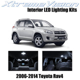 XtremeVision Interior LED for Toyota RAV4 2006-2014 (6 Pieces) Pure White Interi