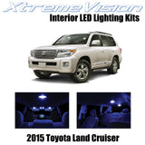 XtremeVision Interior LED for Toyota Land Cruiser 2015+ (13 Pieces) Blue Interio
