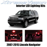 XtremeVision Interior LED for Lincoln Navigator 2007-2015 (5 Pieces) Red Interio