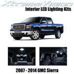 XtremeVision Interior LED for GMC Sierra 2007-2014 (14 Pieces) Pure White Interi