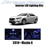 XtremeVision Interior LED for Mazda 6 2014+ (12 Pieces) Blue Interior LED Kit  +