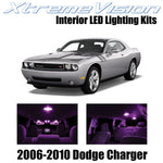 XtremeVision Interior LED for Dodge Challenger 2006-2010 (5 Pieces) Pink Interio