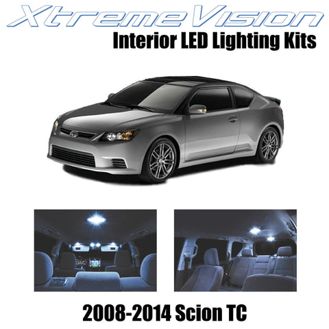 XtremeVision Interior LED for Scion TC 2008-2014 (10 Pieces) Cool White Interior