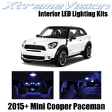 XtremeVision Interior LED for Mini Cooper Paceman 2015+ (17 Pieces) Blue Interio