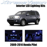 XtremeVision Interior LED for Honda Pilot 2009-2014 (16 Pieces) Blue Interior LE