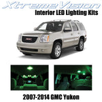 XtremeVision Interior LED for GMC Yukon 2007 - 2014 (12 Pieces) Green Interior L