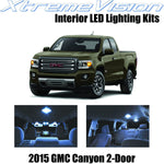 Xtremevision Interior LED for GMC Canyon 2-Door 2015+ (12 Pieces) Interior LED Kit + Installation Tool
