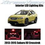 XtremeVision Interior LED for Subaru XV Crosstrek 2013-2015 (6 Pieces) Red Inter