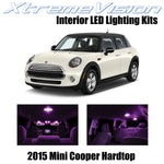 XtremeVision Interior LED for Mini Cooper 2015+ Hardtop 4 Doors (7 Pieces) Pink