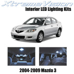 XtremeVision Interior LED for Mazda 3 MS3 2004-2009 (10 Pieces) Cool White Inter