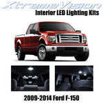 XtremeVision Interior LED for Ford F-150 2009-2014 (12 Pieces) Pure White Interi