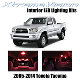 XtremeVision Interior LED for Toyota Tacoma 2005-2014 (6 Pieces) Red Interior LE