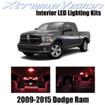 XtremeVision Interior LED for Dodge Ram 2009-2015 (6 Pieces) Red Interior LED Ki