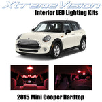 XtremeVision Interior LED for Mini Cooper 2015+ Hardtop 4 Doors (7 Pieces) Red I