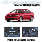 XtremeVision Interior LED for Toyota Corolla 2000-2014 (14 Pieces) Cool White In