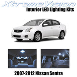 XtremeVision Interior LED for Nissan Sentra 2007-2012 (6 Pieces) Cool White Inte