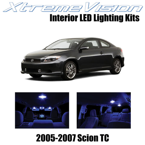 XtremeVision Interior LED for Scion TC 2005-2007 (10 Pieces) Blue Interior LED K