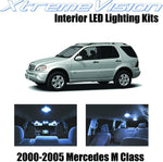 Xtremevision Interior LED for Mercedes M Class 2000-2005 (18 Pieces) Interior LED Kit + Installation Tool