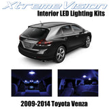 XtremeVision Interior LED for Toyota Venza 2009-2014 (14 Pieces) Blue Interior L