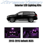 XtremeVision Interior LED for Infiniti JX35 2013-2015 (11 Pieces) Pink Interior