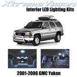 XtremeVision Interior LED for GMC Yukon 2001 - 2006 (18 Pieces) Cool White Inter
